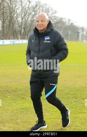 Felix Magath ist deutscher Fußballtrainer, Fußballmanager und ehemaliger Fußballspieler. Stockfoto