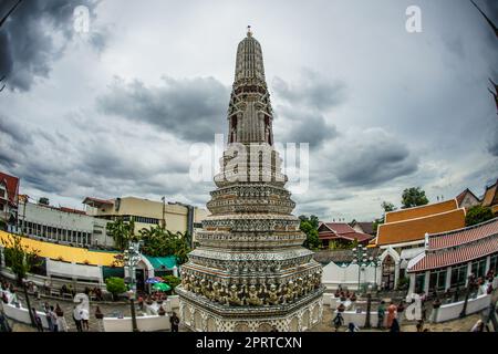 Wat Pole Han Tempel (Thailand Bangkok) Stockfoto