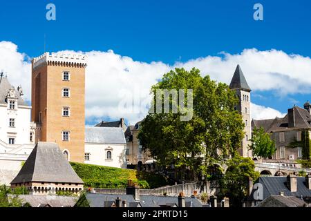 Pau in Mayenne, Frankreich Stockfoto