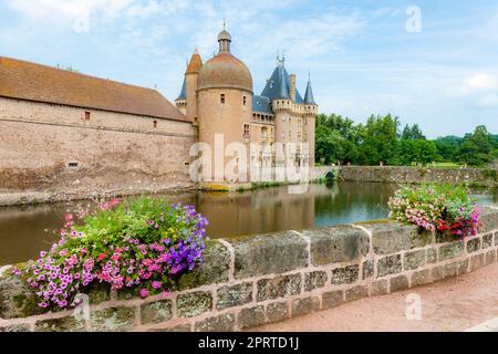 Chateau de La Clayette, Burgund, Frankreich Stockfoto