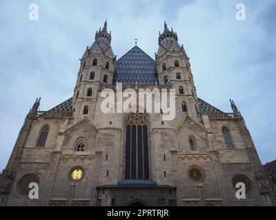 Stephansdom in Wien Stockfoto