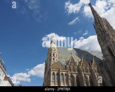 Stephansdom in Wien Stockfoto