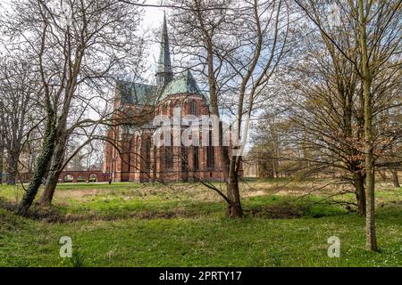 Die Doberische Münster die wichtigste lutherische Kirche Bad Doberan in Mecklenburg, Norddeutschland. Stockfoto