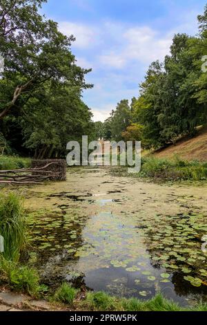 Dänemark, Fredericia - Parkering Vestervoldgade Stockfoto