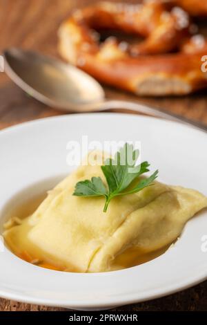 deutscher Maultasche Stockfoto