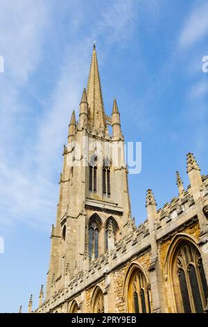 Anglikanische Kirchengemeinde St. James in der Hauptstadt der Wölfe. Louth, Lincolnshire, England. Stockfoto