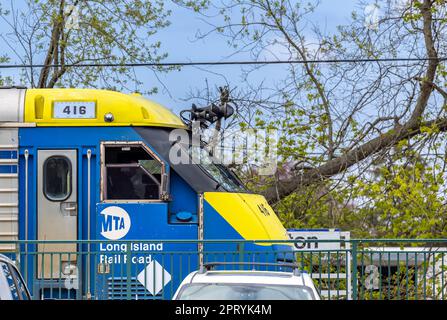 Triebwerk 416 am Bahnhof Southampton in southampton, ny Stockfoto