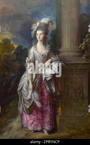 Die Verehrte Frau Graham, Thomas Gainsborough, 1775-1777, Stockfoto