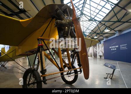 Bleriot XXVII Rennflugzeug Stockfoto