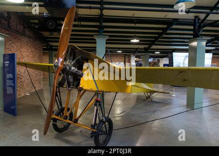 Bleriot XXVII Rennflugzeug Stockfoto