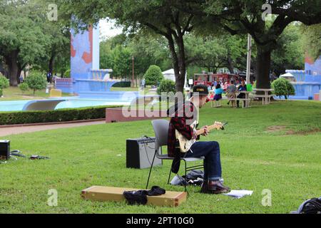 Earth Day im Fair Park, Dallas Stockfoto