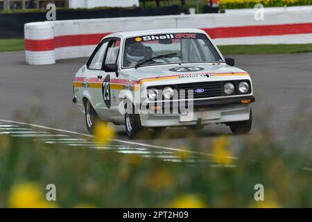 Peter Smith, Ford Escort RS2000, Gordon Spice Trophy, Heat 2, für Limousinen der Gruppe 1, die in den Jahren 1970 bis 1982 mit zwei zwanzig Läufen gefahren sind Stockfoto