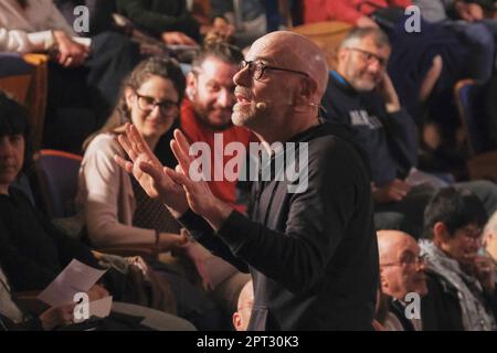 Verona, Italien. 26. April 2023. Filippo Nigro während Filipppo Nigro - Every brilliant thing (Le cose per cui vale la pena vivere), Theather Show in Verona, Italien, April 26 2023 Kredit: Independent Photo Agency/Alamy Live News Stockfoto