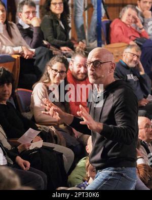 Verona, Italien. 26. April 2023. Filippo Nigro während Filipppo Nigro - Every brilliant thing (Le cose per cui vale la pena vivere), Theather Show in Verona, Italien, April 26 2023 Kredit: Independent Photo Agency/Alamy Live News Stockfoto