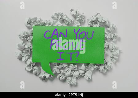 Inspiration Zeichen zeigen Stoppen Sie verschwenden Zeit, Geschäftsidee fragen jemanden um Beweise oder Genehmigung Gericht Stockfoto