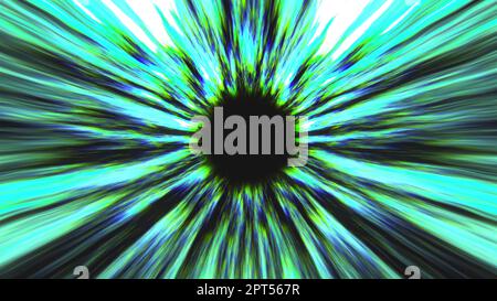 Radiale Streifen. Computer erzeugt 3D Rendering Stockfoto