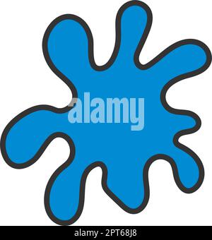 Symbol „Paintblot“ Stock Vektor
