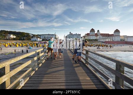 Ostseebad Binz, Rügen, Mecklenburg-Vorpommern, Deutschland Stockfoto