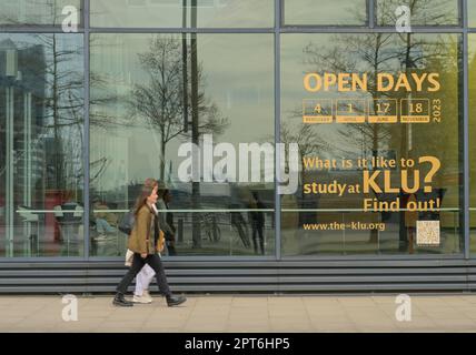 Kühne Logistics University, Grosser Grasbrook, Hafencity, Hamburg, Deutschland Stockfoto