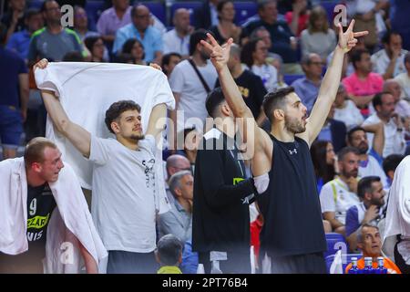 Madrid, Spanien. 27. April 2023. Spieler von Partizan 900/Cordon Press Credit: CORDON PRESS/Alamy Live News Stockfoto