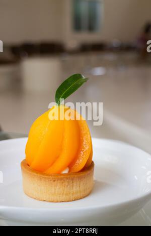Mayongchid oder marian Plum Cheese Pie, Stock Foto Stockfoto