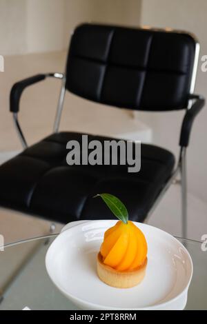 Mayongchid oder marian Plum Cheese Pie, Stock Foto Stockfoto
