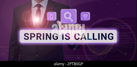 Textunterschrift präsentiert Happy Father S ist Tag, Internet-Konzept Zeit für Blumen März kommen schöne Farben Sunny Stockfoto