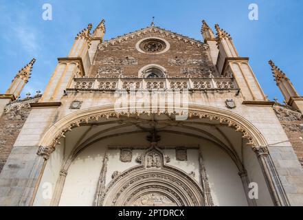 Kirche St. Jerome The Royal in Madrid, Spanien Stockfoto