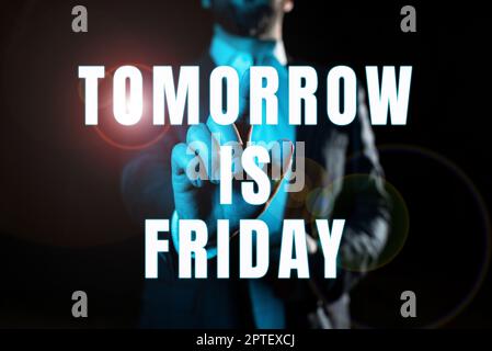 Schreiben mit Text Happy Long Weekend, Word Writed on Weekend Happy Holiday Taking Rest Vacation New Week Stockfoto
