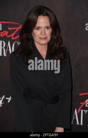 Elizabeth Reaser nimmt an der Premiere für Paramount+s fatale Attraktion Teil. Stockfoto