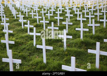 ANZAC, Gallipoli, die Kriegsopfer wurden überfallen Stockfoto