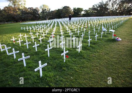 ANZAC, Gallipoli, die Kriegsopfer wurden überfallen Stockfoto