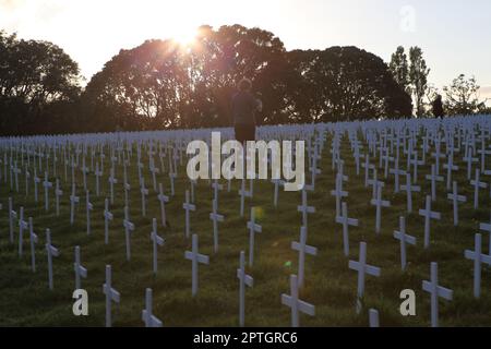 ANZAC, Gallipoli, die Kriegsopfer wurden überfallen Stockfoto