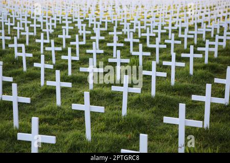 ANZAC, Gallipoli, die Kriegsopfer wurden überfallen Stockfoto