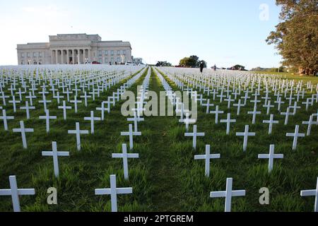 ANZAC, Gallipoli, die Kriegsopfer wurden überfallen Stockfoto