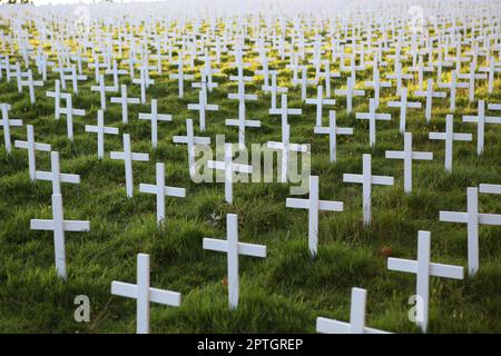 ANZAC, Gallipoli, die Kriegsopfer wurden überfallen Stockfoto