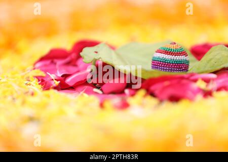 Indischer Hochzeitsloard Ganesha, Hinduritual Stockfoto