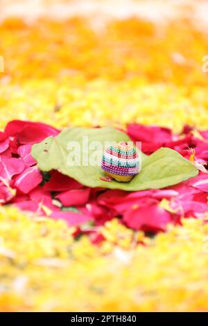 Indischer Hochzeitsloard Ganesha, Hinduritual Stockfoto