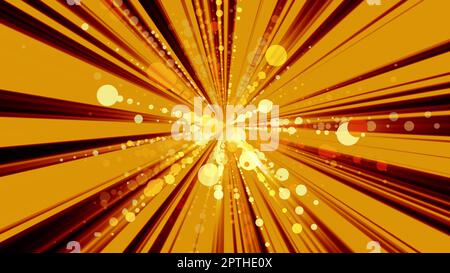 Abstrakter Glanz. Computer erzeugt 3D Rendering Stockfoto