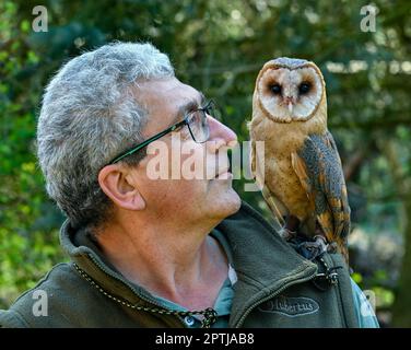 Reddern, Deutschland. 21. April 2023. Eine Wildtierklappe auf dem
