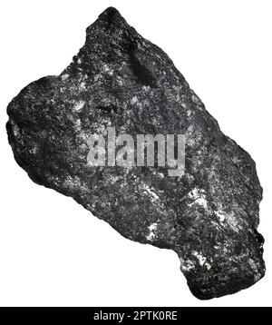 Schorl / Black Tourmaline (Madagaskar) c2cm gegenüber Stockfoto