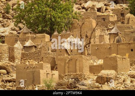 Nicolas Remene / Le Pictorium - Ende Bandiagara Region Dogon Country - 30/5/2010 - Mali / Bandiagara / Sangha - Banani Village unter dem Dorf Stockfoto