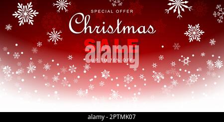 Christmas Sale Banner Stock Vektor