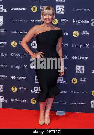 London, Großbritannien. 27. April 2023. Suzanne Shaw nahm an den Sport Industry Awards 2023 bei Battersea Evolution in London Teil. Kredit: SOPA Images Limited/Alamy Live News Stockfoto