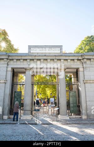 Spanien, Madrid, Real Jardín Botánico, Botanischer Garten Stockfoto