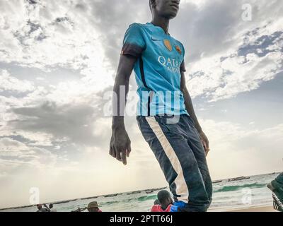 Mauretanien, Nouakchott, Fischermarkt Stockfoto