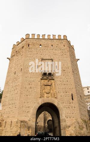 Spanien, Toledo, Alcántara-Brücke Stockfoto