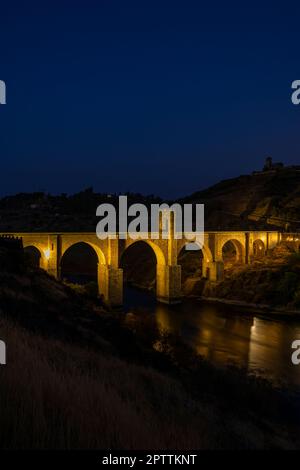Puente de Alcantara in Extremadura, Spanien Stockfoto