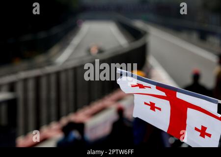 Baku, Aserbaidschan. 28. April 2023. Zuschauer, F1. Grand Prix von Aserbaidschan auf dem Baku City Circuit am 28. April 2023 in Baku, Aserbaidschan. (Foto von HIGH TWO) dpa/Alamy Live News Stockfoto