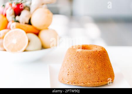 Traditionelles Dessert aus Brescia, Italien für die Weihnachtsferien: Bossola. Eine süße und duftende Art, die Düfte der Vergangenheit wiederzuentdecken. Stockfoto